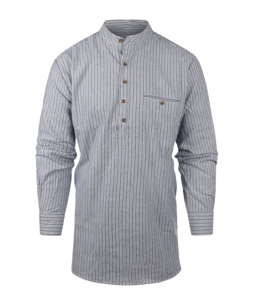 Shirt Grandfather Shirt | Grey