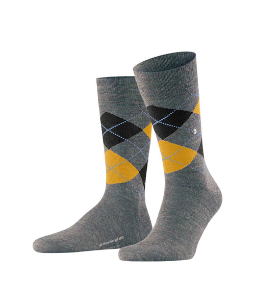 Edinburgh Melange Men's Socks | Blue