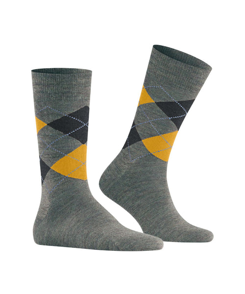 Edinburgh Melange Men's Socks | Blue