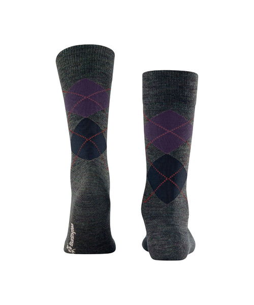 Edinburgh Melange Men's Socks | Green