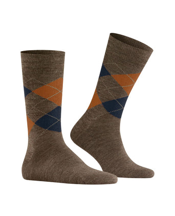 Edinburgh Melange Men's Socks | Green
