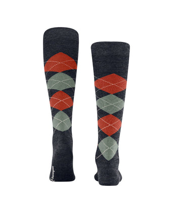 Edinburgh Men's Knee Socks | Blue