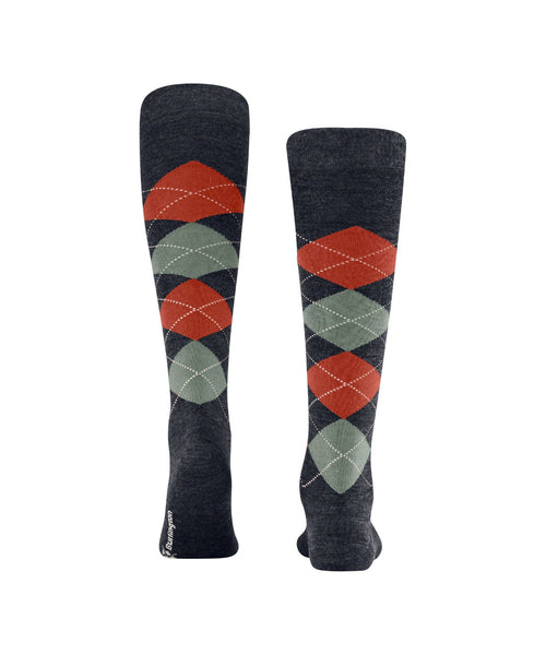 Edinburgh Men's Knee Socks | Blue