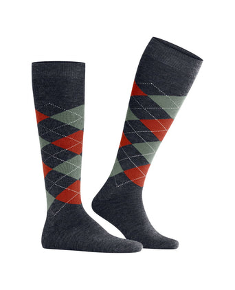 Edinburgh Men's Knee Socks | Blue