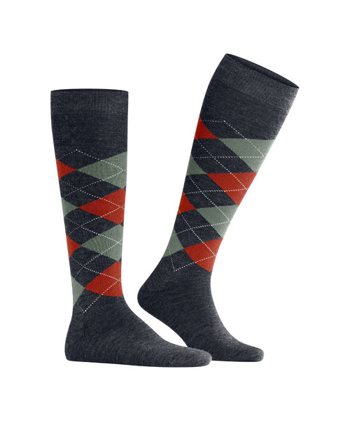 Edinburgh Men's Knee Socks | Blue