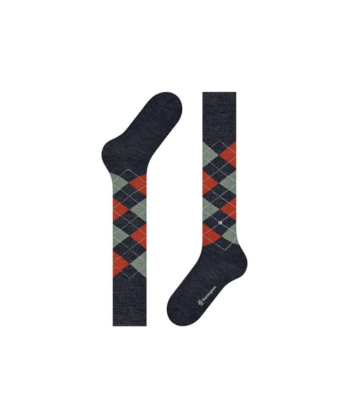Edinburgh Men's Knee Socks | Blue