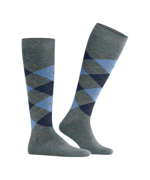 Edinburgh Men's Knee Socks | Blue