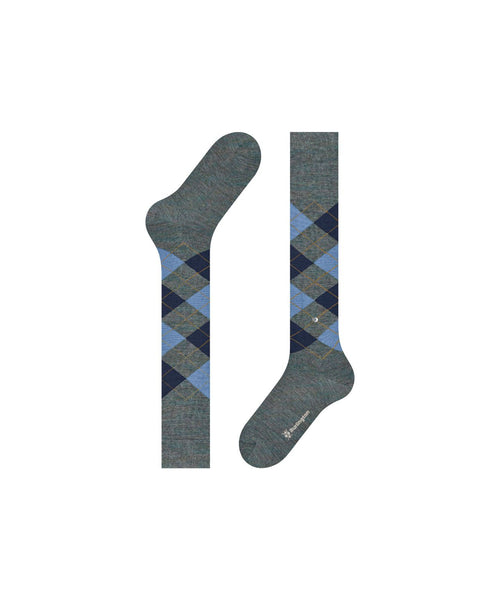 Edinburgh Men's Knee Socks | Blue