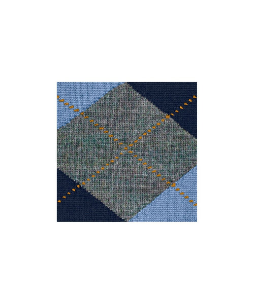 Edinburgh Men's Knee Socks | Blue