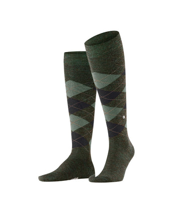 Edinburgh Men's Knee Socks | Green