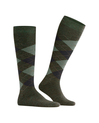 Edinburgh Men's Knee Socks | Green