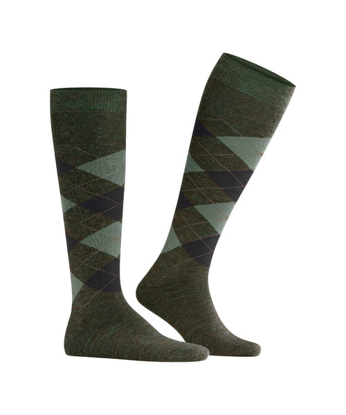 Edinburgh Men's Knee Socks | Green