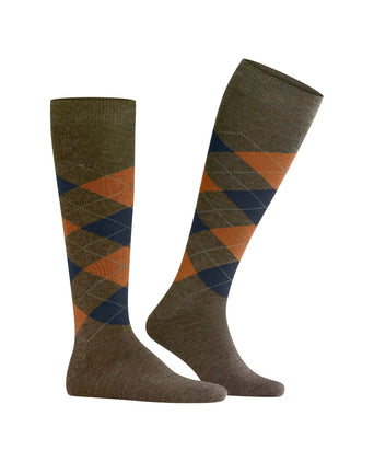Edinburgh Men's Knee Socks | Green