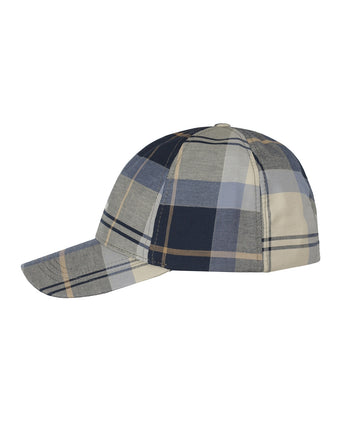 Barbour Tartan Sports Cap | Blue