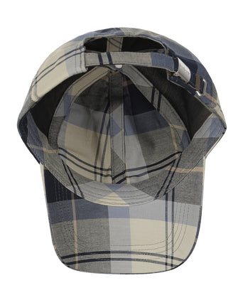 Barbour Tartan Sports Cap | Blauw