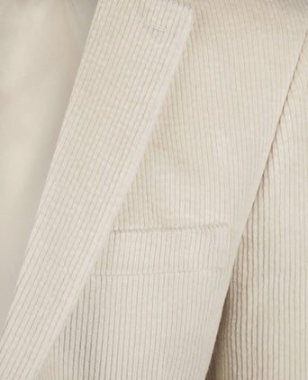 Corduroy Blazer | Beige