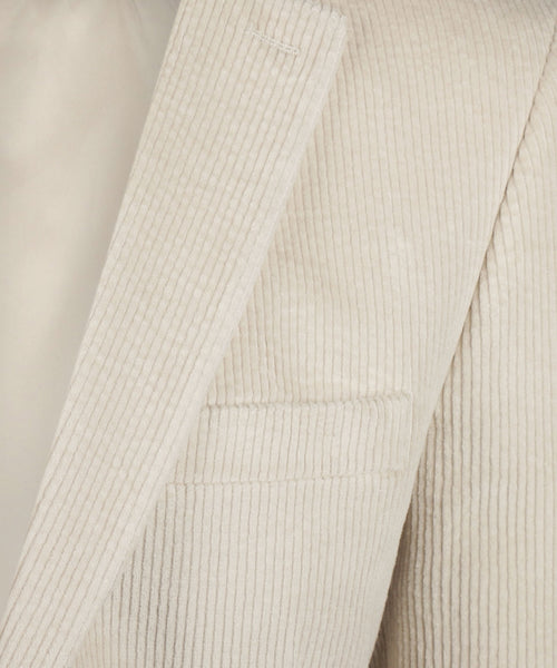 Corduroy Blazer | Beige