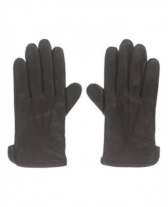 Luxury Deerskin Gloves | Black