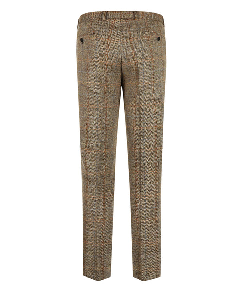 Chino Stijlvol Harris Tweed | Bruin