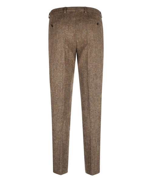 Chino Stijlvol Harris Tweed | Bruin