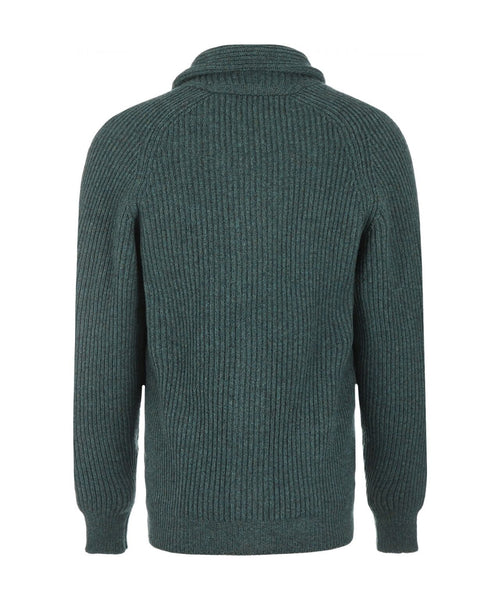 William Lockie Button Cardigan Shawl Collar | Moorland