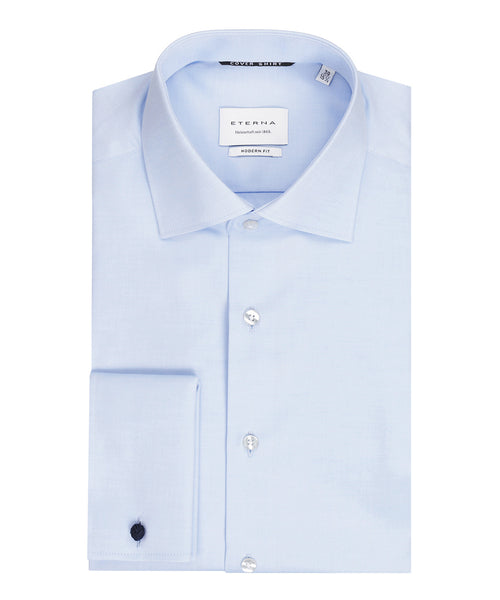 Eterna Shirt Double Cuff Modern Fit | Blue
