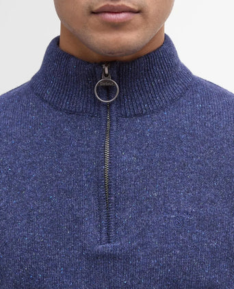 Tisbury High Neck Sweater | Blue