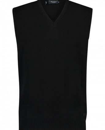 Maerz Slipover Merino Wool | Black