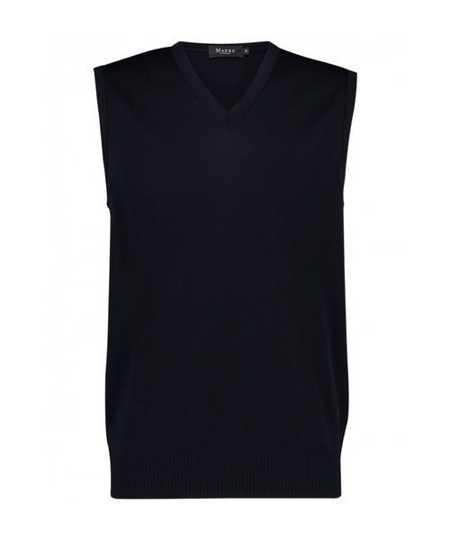 Maerz Slipover Merino Wool | Navy