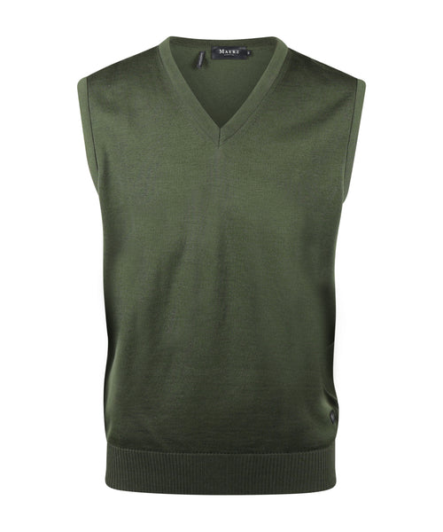 Maerz Slipover Merino Wool | Green