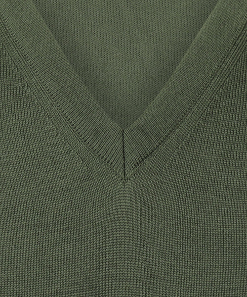 Maerz Slipover Merino Wool | Green