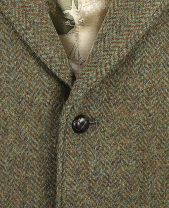 Irish Tweed Gilet | Green