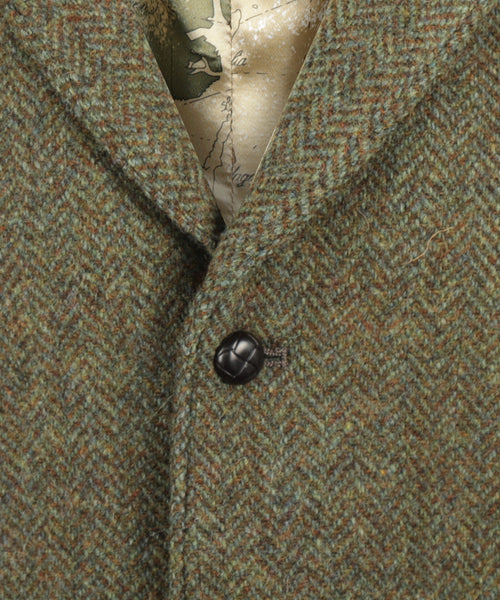 Irish Tweed Gilet | Green