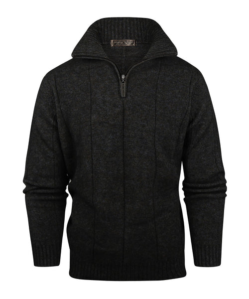 Trui Javelin hoge rits | Bruin