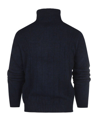 Noble Wilde Zip Vest Lancaster | Navy Blue