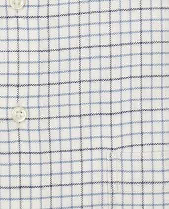 Cotton Shirt Button Down Regular Fit | Brown