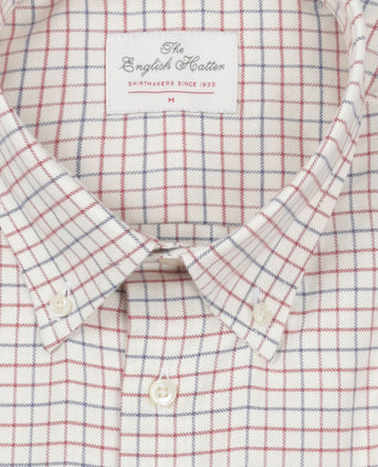 Cotton Shirt Button Down Regular Fit | Brown