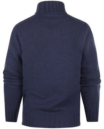 Turtleneck Geelong Cashmere | Blue
