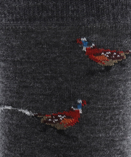 Corgi men's socks | Grey