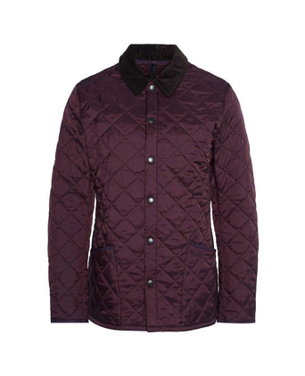 Barbour Heritage Liddesdale Quilted jacket | Bordeaux Red