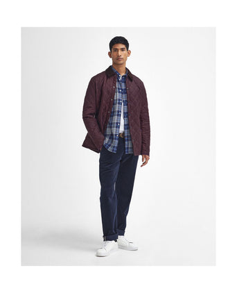 Barbour Heritage Liddesdale Quilted jacket | Bordeaux Red