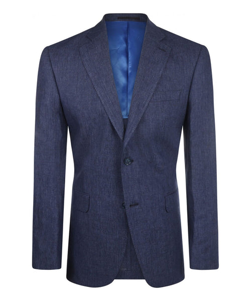 Linen blazer | Blue