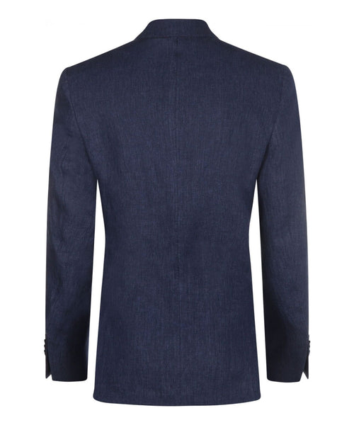 Linen blazer | Blue