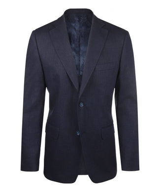 Linnen Colbert | Navy Blauw Linnen Colbert | Navy Blauw