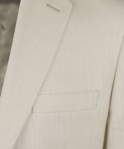 Linen blazer | Brown