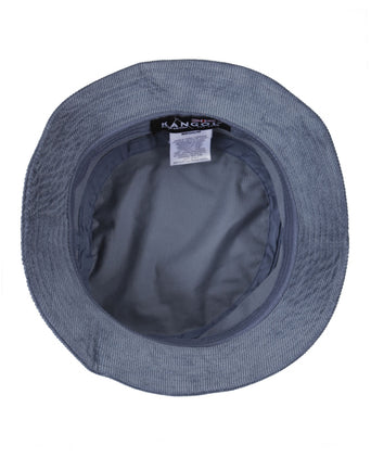 Kangol Corduroy Bucket Hat | Denim Blauw