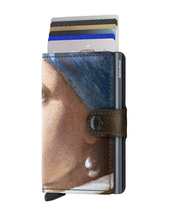 Secrid Mini Wallet Art Collection | Vermeer Girl with a Pearl Earring