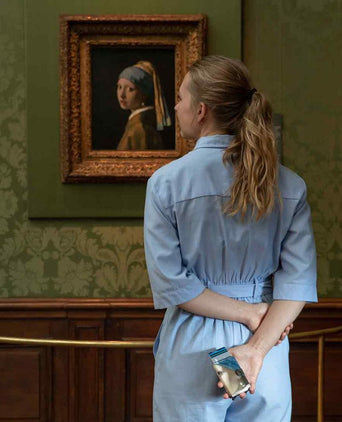 Secrid Mini Wallet Art Collection | Vermeer Girl with a Pearl Earring