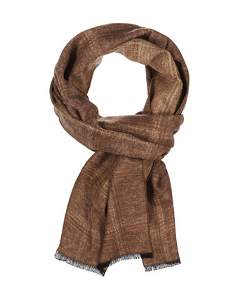 Scarf Silk | Brown