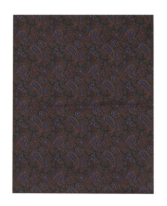 Silk scarf with wool lining | Green